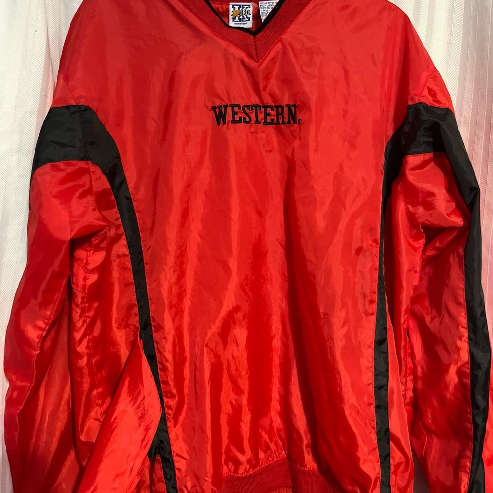 Red and Black Men's Jacket